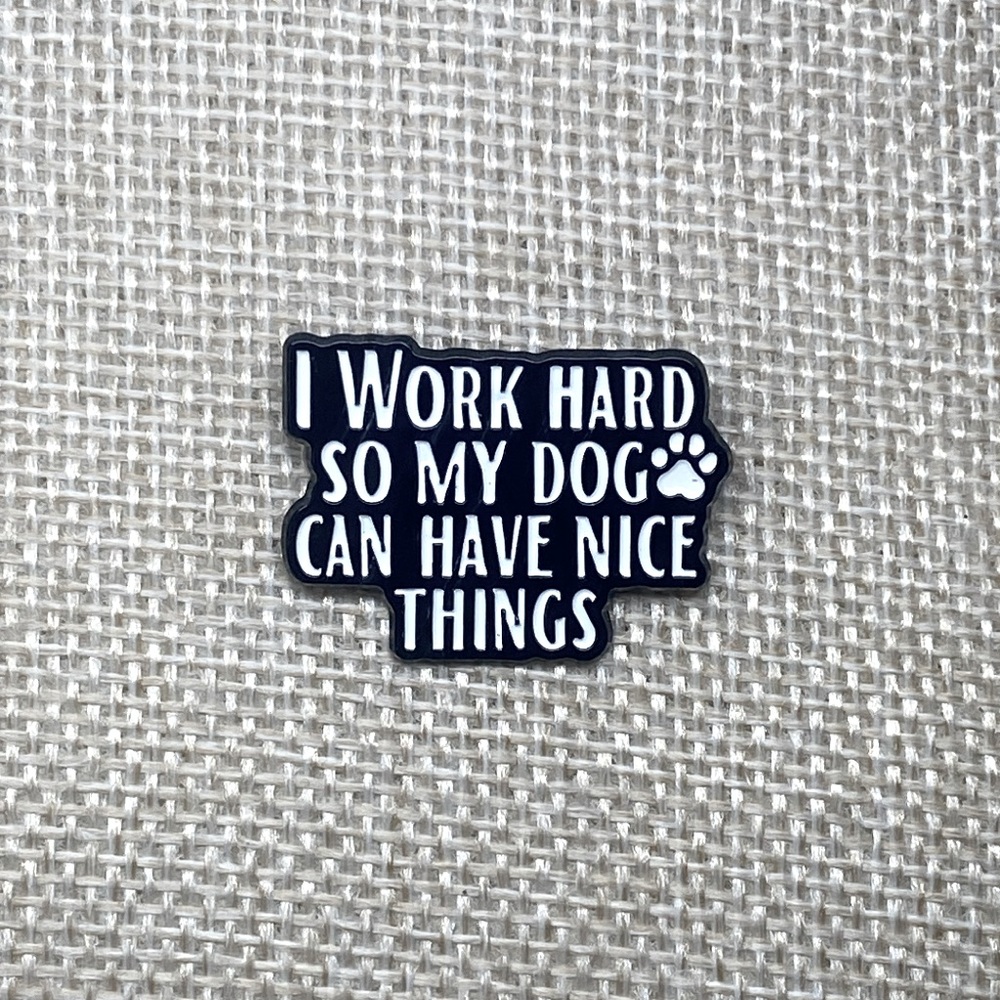 3/$15 Silly Dog Enamel Pin